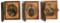 Lot Of 3 Military Tin Type Soldiers Photos