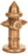 Small Brass Fire Hydrant