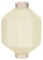 D&s White Milk Glass Lightning Rod Ball