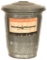 Wheeling Pittsburgh Steel Corp. Sample Trash Can