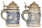 Lot Of 2 German Style Steins