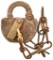 Early Adlake Lock & Key