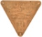 The American Laundry Machine Co. Brass Badge