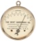 Nos The Dent Hardware Co. Thermometer