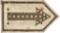 Arrow Sign With Glass Reflectors