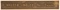 Walter Tinsley Asst. Cashier Brass Sign