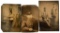 Lot Of 3 Military Tin Type Soldiers Photos