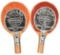 Lot Of 2 Salesman Sample Table Tennis Bats