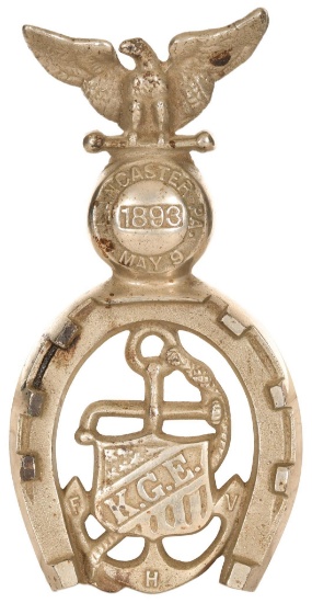 K.G.E. Cast Plaque