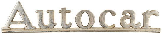 Autocar Truck Hood Side Emblem