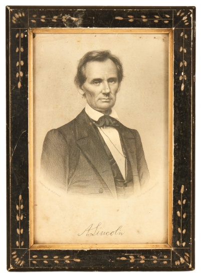 Abraham Lincoln Engraved Printing