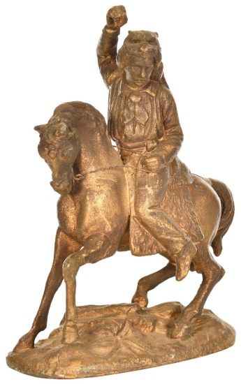 Horse & Rider Cast Statue