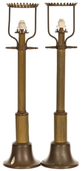 Lot Of 2 Small Scale Street Lights