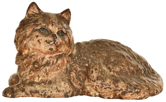 Hubley Cast Iron Cat Figure