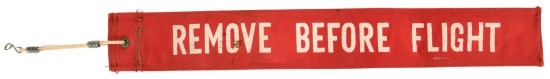 Remove Before Flight Banner