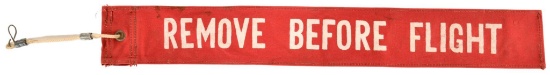 Remove Before Flight Banner