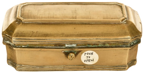 Small Metal Decorative Box