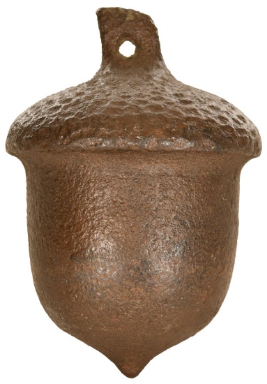 Cast Iron Acorn Weight