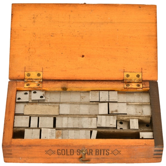 Gold Star High Speed Tool Holder Bits In Original Box