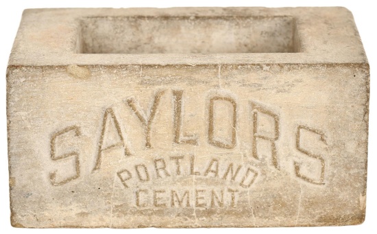 Saylors Portland Cement Advertising Piece