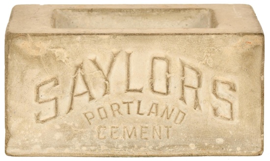 Saylors Portland Cement Advertising Piece
