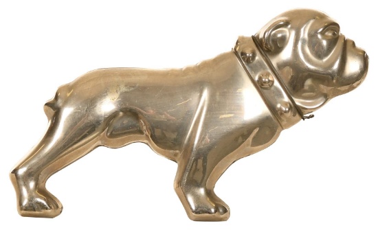 Plated Metal Bulldog