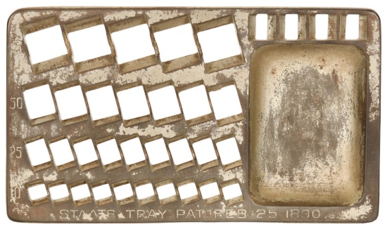 1890 Staats Money Tray