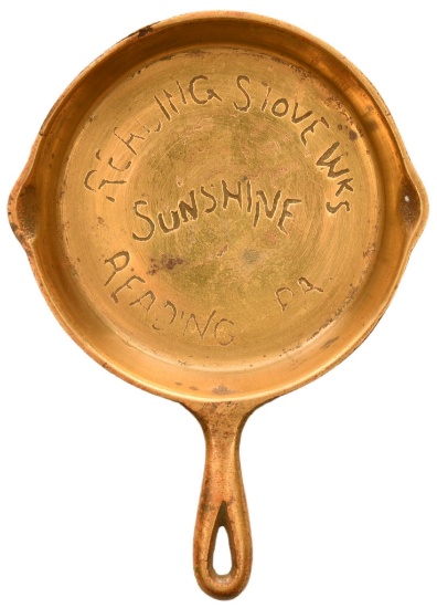 Reading Stove Works Brass Advertising Piece