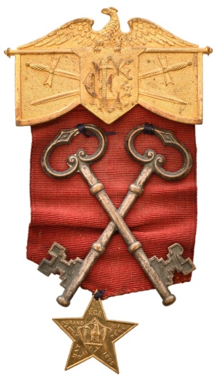 1899 Kge Grand Castle Of Penn Badge