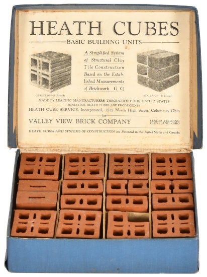 Heath Cube Basic Building Units Salesman Display Nos