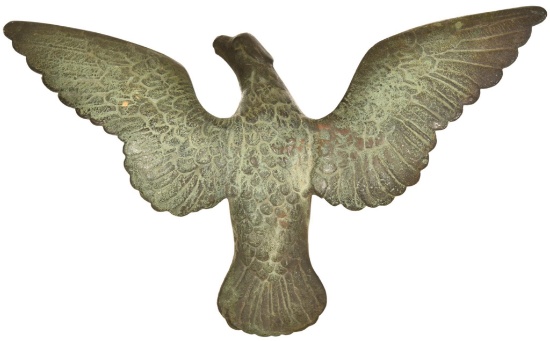 Cast Metal Eagle Topper