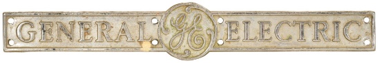 General Electric Metal Emblem