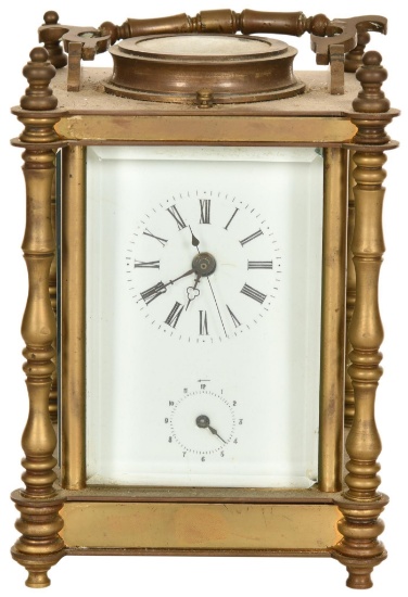Early Brass Clock Small