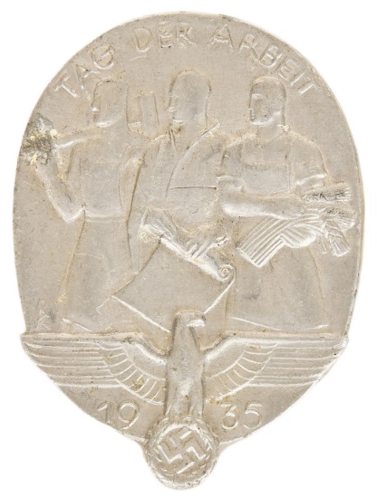 German 1935 National Labor Day Commemorative Badge