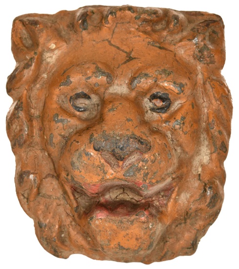 Cast Iron Decorative Lions Head
