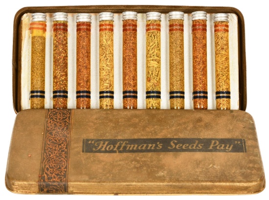 A.H. Hoffman Inc. Salesman Sample Seed Display