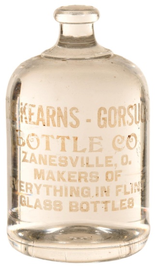 The Kearns-gorsuch Bottle Company Advertising Piece