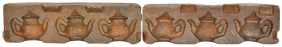 Cast Iron Teapot Chocolate Candy Mold