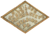 R.L. Wilson Cement Paving & Steps Brass Marker