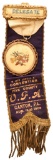 U.F.A. Fireman 11th Annual Convention Ribbon