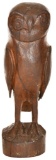 Hand Carved Wooden Owl