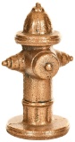 Small Brass Fire Hydrant