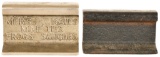 Lot Of 2 Railroad Paper Weights