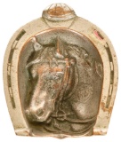 Rhc Co. Horse & Horseshoe Ashtray