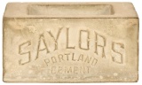 Saylors Portland Cement Advertising Piece