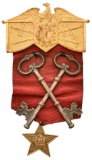 1899 Kge Grand Castle Of Penn Badge