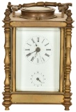 Early Brass Clock Small
