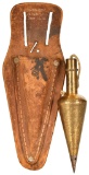 Antique Plumb Bob With Case