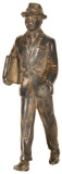 Salesman Plated Figure