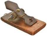 1875 Pack & Vanhorn Wooden Clip